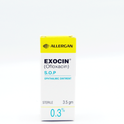 Exocin Ophthalmic Oint 0.3% 3.5g