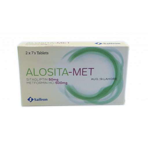 Alosita-Met Tab 50mg/500mg 2x7s