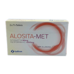 Alosita-Met Tab 50mg/1000mg 2x7s