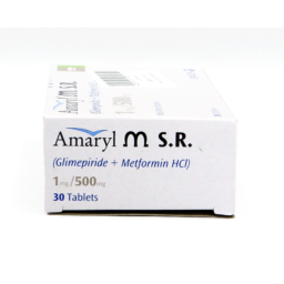 Amaryl M SR Tab 1mg/500mg 3x10s