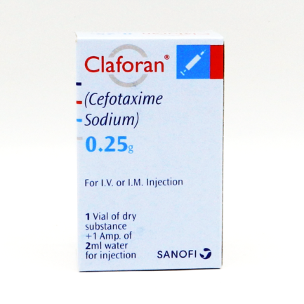 Claforan Inj 0.25g 1Vial
