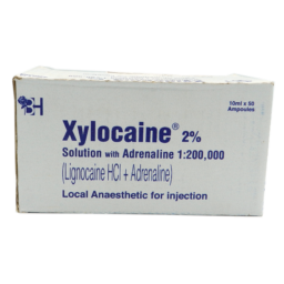 Xylocaine with Adrenaline Inj 50Amp