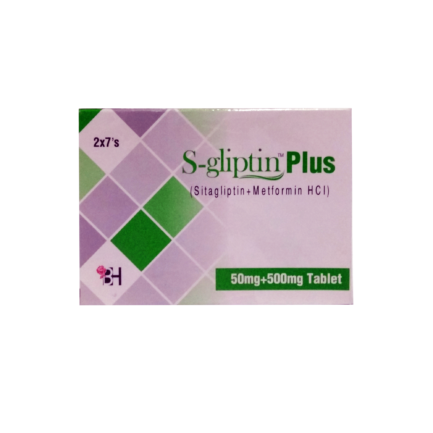 S-gliptin Plus Tab 50mg/500mg 2x7s