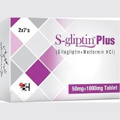 S-gliptin Plus Tab 50mg/1000mg 2x7s