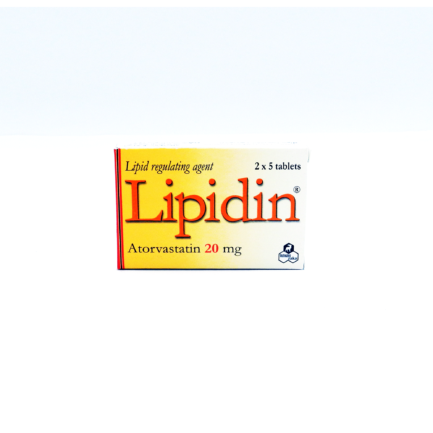 Lipidin Tab 20mg 2x5s