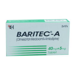 Baritec-A Tab 40mg/5mg 20s