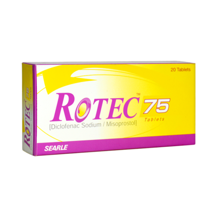 Rotec-75 Tab 75mg/200mcg 20s