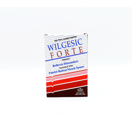 Wilgesic Forte Tab 650mg/50mg 10x10s
