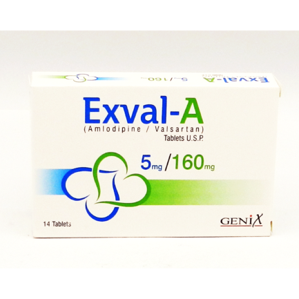 Exval-A 5mg/160mg Tab