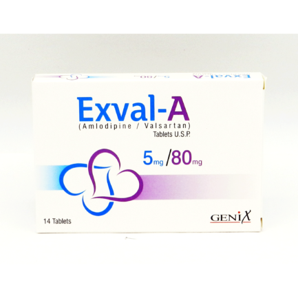 Exval-A 5mg/80mg Tab