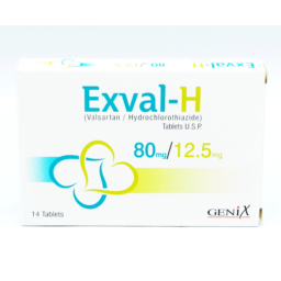 Exval-H 80mg/12.5mg Tab