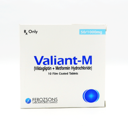 Valiant-M Tabs 50/1000mg
