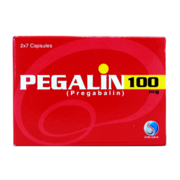 PEGALIN 100MG CAPSULES 14S