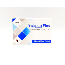 S-Gliptin Plus Tab 50mg/850mg 14s