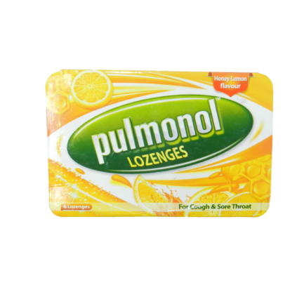Pulmonol Honey Lemon lozenges 1x6s