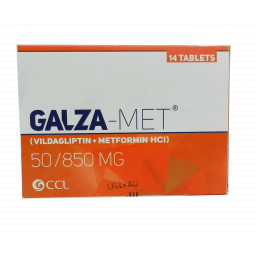 Galza-Met Tab 50mg/850mg 14s