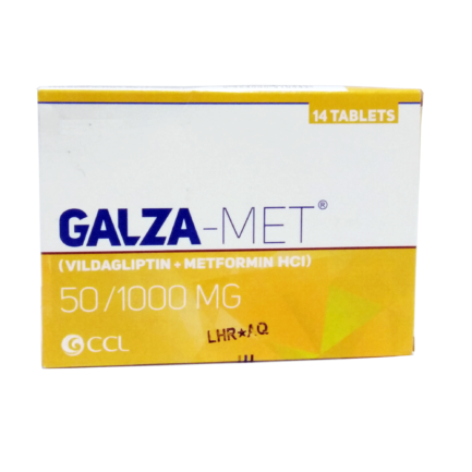 Galza-Met Tab 50mg/1000mg 14s