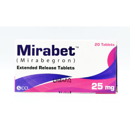 Mirabet Tab 25mg 20s