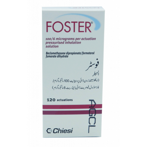 Foster Inhalation Sol 100mcg/6mcg 1s