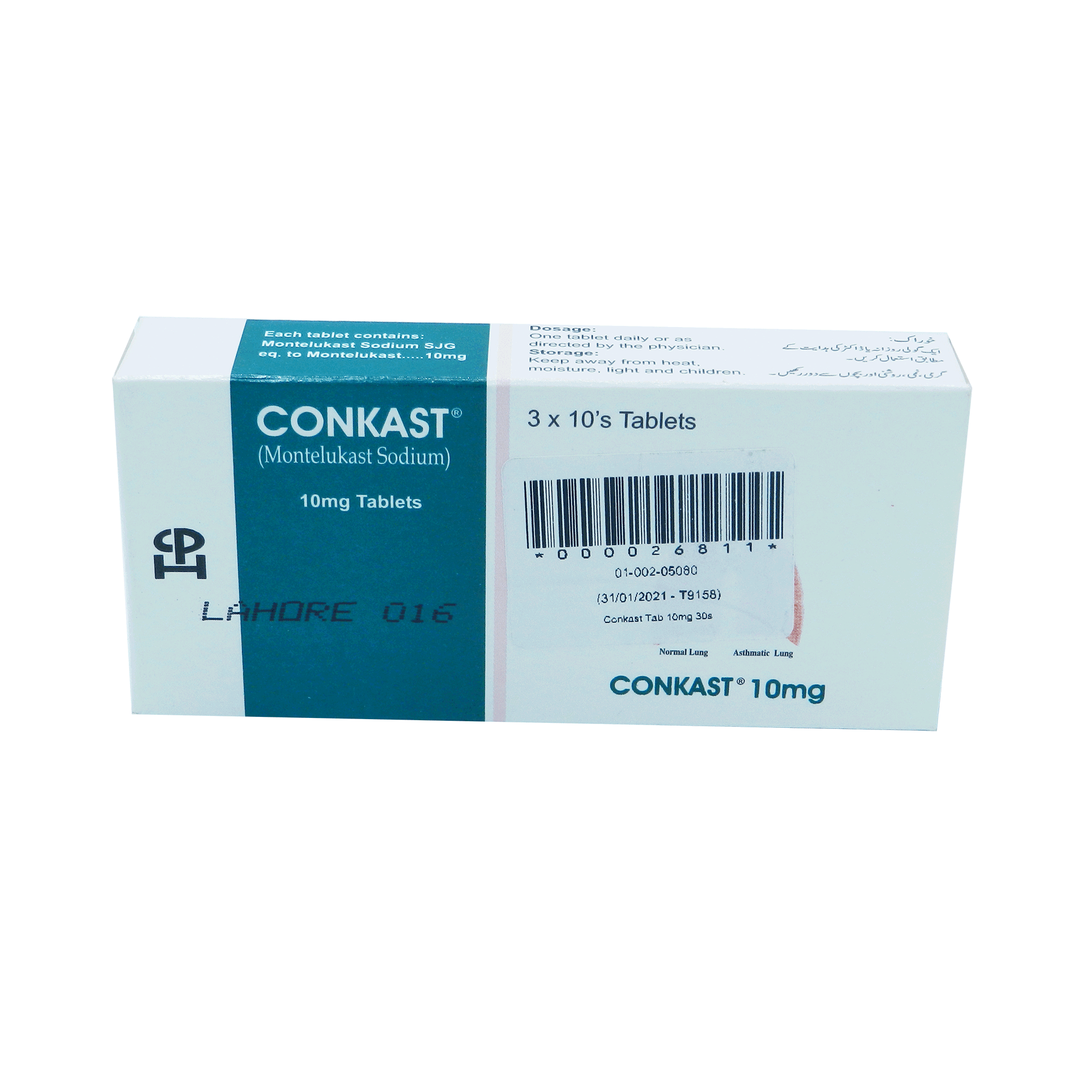 Conkast Tablet 10 Mg 30 S Price In Pakistan Medicalstore Com Pk