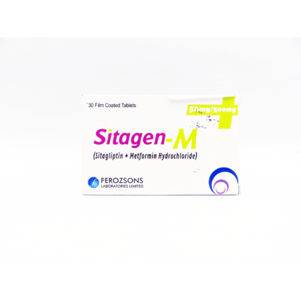 Sitagen-M Tab 50mg/500mg 1x30s