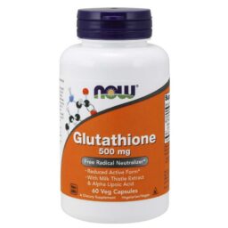 Now glutathione 500mg 60veg capsules Imported