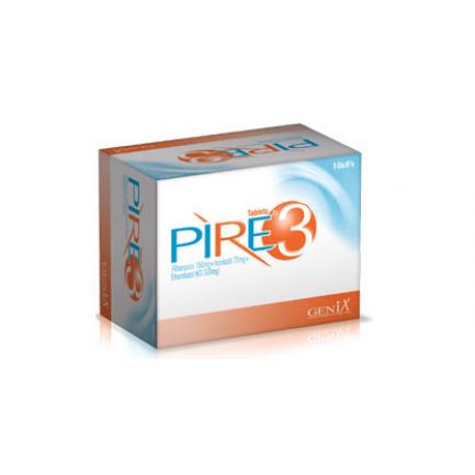 Pire 3 tablet 150/75/300 mg 8x10's