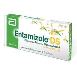 Entamizole tablet DS 15's