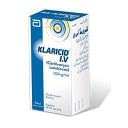 Klaricid Injection IV 500 mg 1 Vial