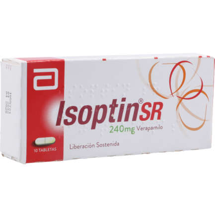 Isoptin tablet SR 240 mg 10's