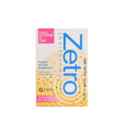 Zetro suspension Dry 200 mg 15 mL