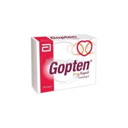 Gopten capsule 2 mg 28's