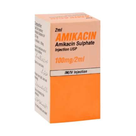 Amikacin Injection 100 mg 2 mL