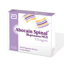 Abocain Spinal Injection 7.5 mg 5 Ampx2 mL