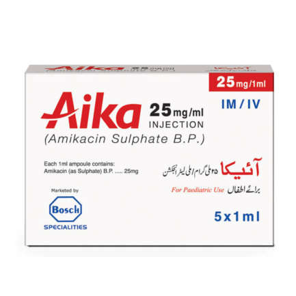 Aika Injection 25 mg 5 Ampx1 mL