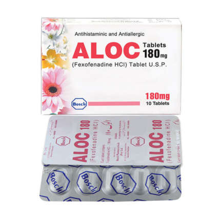 Aloc tablet 180 mg 10's