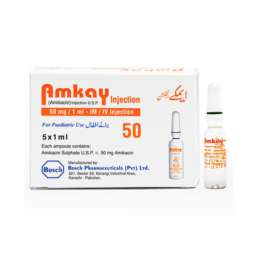 Amkay Injection 50 mg 5 Ampx1 mL