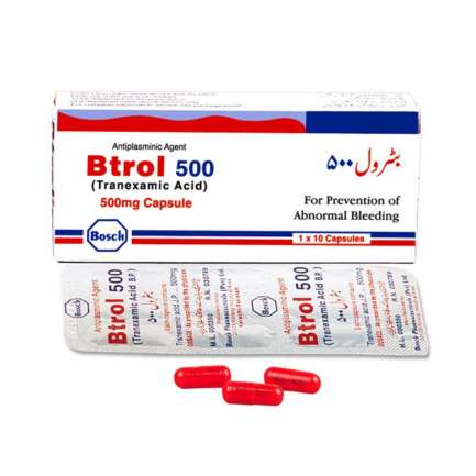 Btrol capsule 500 mg 10's