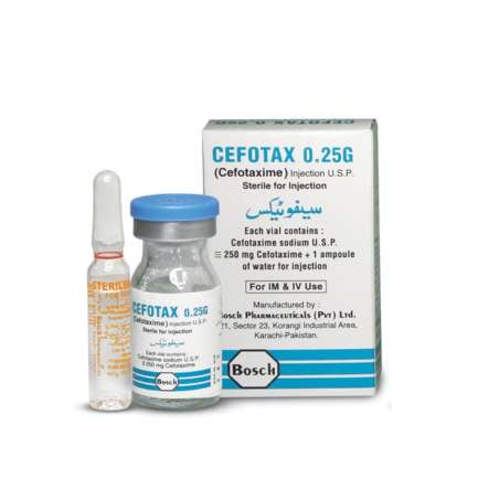 Cefotax Injection 250 mg 1 Vial