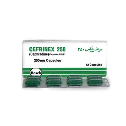 Cefrinex capsule 250 mg 2x6's