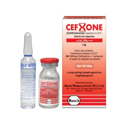 Cefxone Injection IV 1 gm 1 Vial