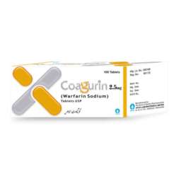 Coagurin tablet 2.5 mg 10x10's