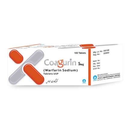 Coagurin tablet 5 mg 10x10's