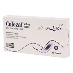 Colezaf tablet 20 mg 10's