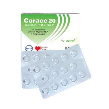 Corace tablet 20 mg 2x10's