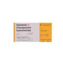 Clomfranil tablet 10 mg 10x10's