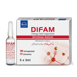 Difam Injection 75 mg/3 mL 5 Amp