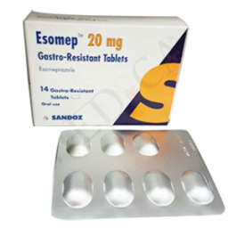 Esomep capsule 20 mg 2x7's