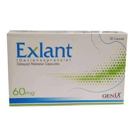 Exlant capsule 60 mg 3x10's