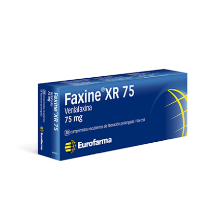 Faxine capsule SR 75 mg 14's